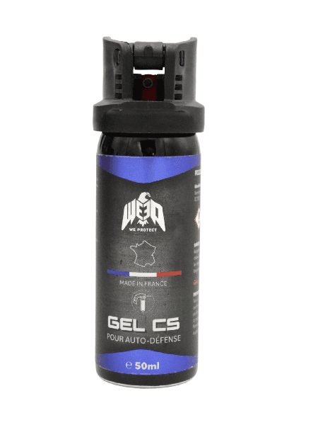 Bombe lacrymogène gel 50 ml PRO