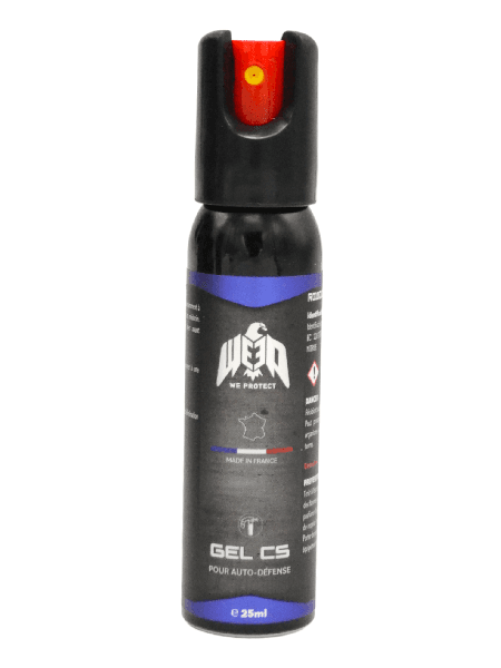 Mini bombe CS 25 ml porte-clés — Bombes lacrymogènes | Défense Légale