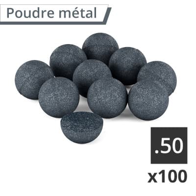 Munitions T4E .50 caoutchouc — Boîte de 100 — Munitions & CO2 | Défense Légale