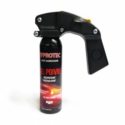 Spray poivre OC 100 ml professionnel — Bombes lacrymogènes | Défense Légale