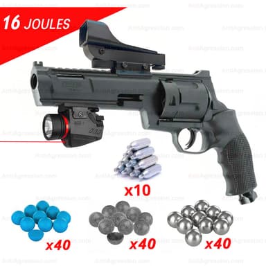 Umarex T4E TR68 Gen 2 — Revolver défense .68