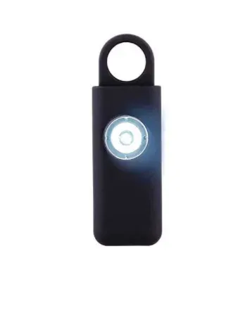 Alarme 130 dB rechargeable avec flash stroboscopique