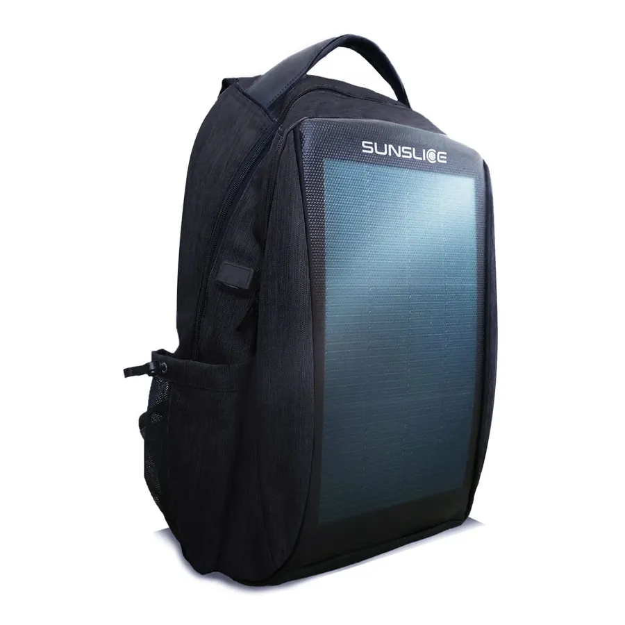 Sac à dos avec panneau solaire intégré